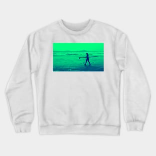 Surf's Up green Crewneck Sweatshirt